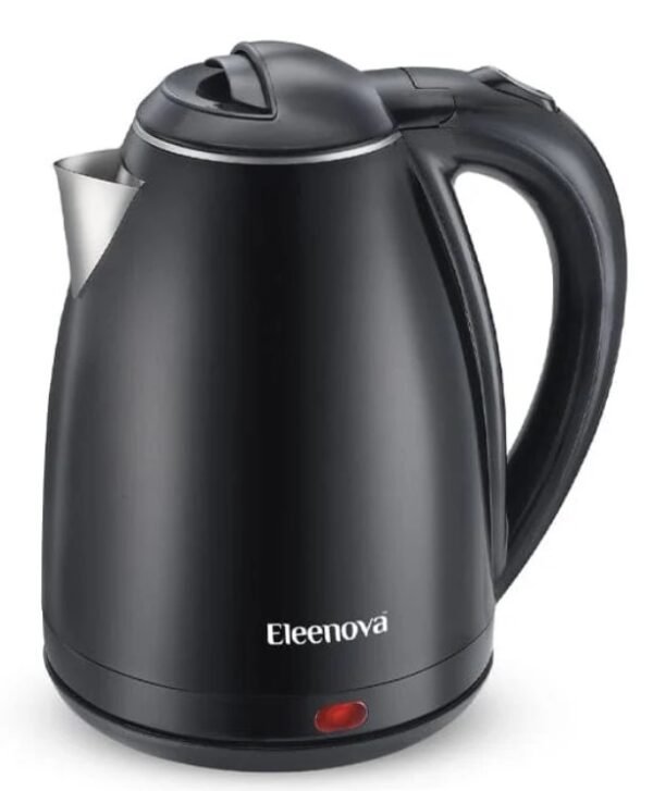 Eleenova Optima Electric Kettle, 1.5L Cordless Water Boiler, Black - Image 4