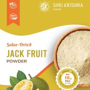 Shri Krishna Foods Solar-Dried Jack Fruit Powder, 100% Natural, No Additives, No Preservatives,100 Grams